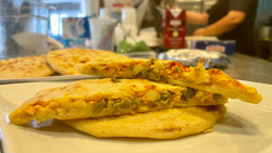 Vegan Pupusas with Scrambled Tofu Filling (Oil-Free, Gluten Free, Sugar Free)