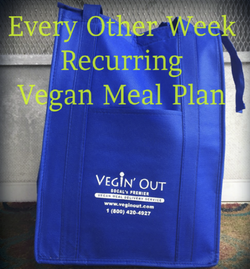 Every Other Week Recurring Los Angeles Vegan Meal Plan Subscription (SAVE $10/week)